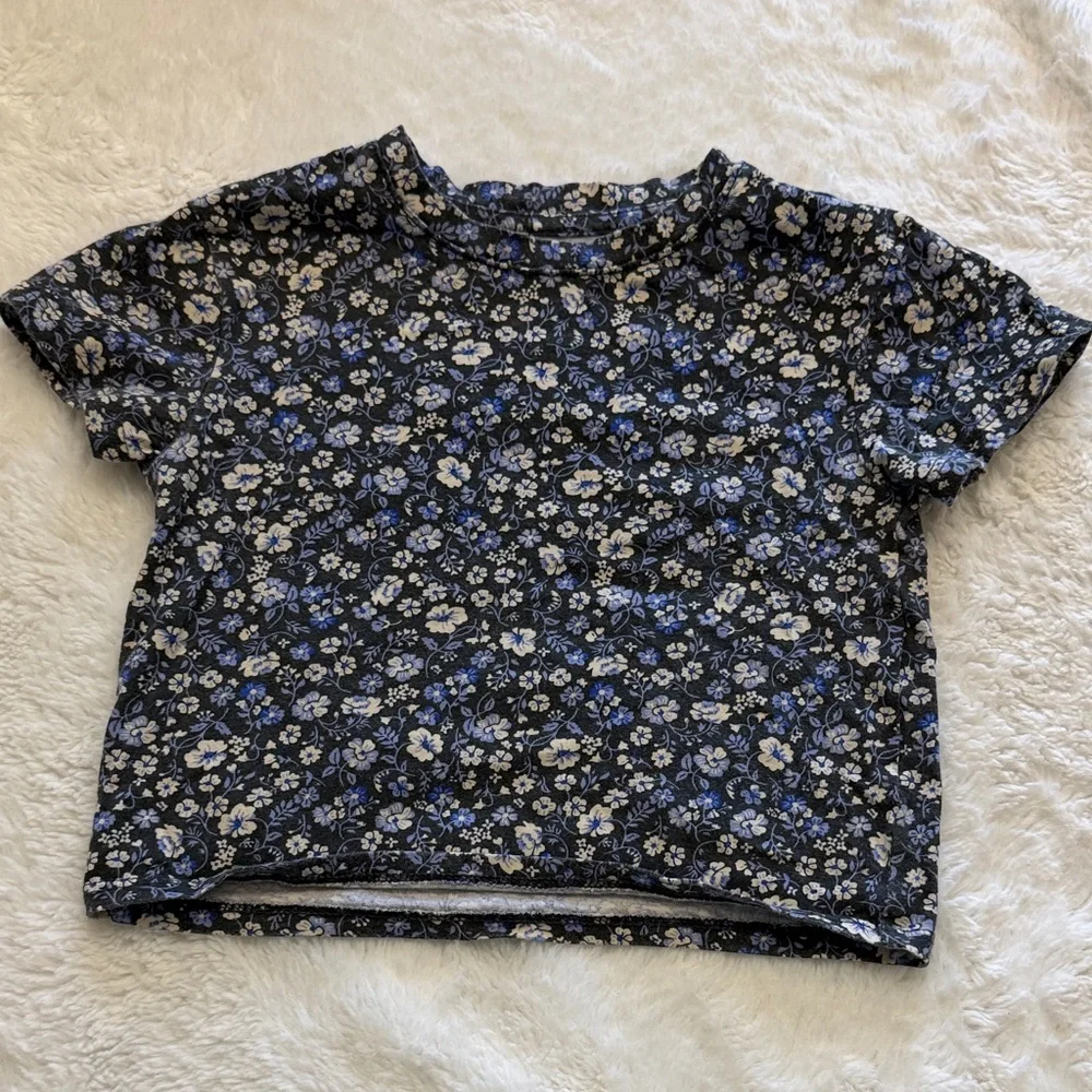 H&M Blue Floral Patterned Outfit - Picture 4 of 7